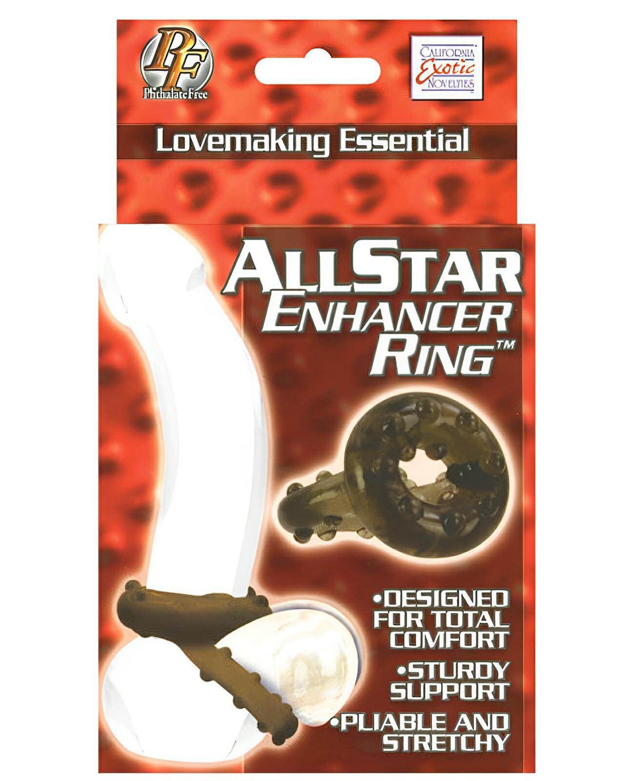 All Star Enhancer Ring - Smoke - SEX LOVE DOLLS