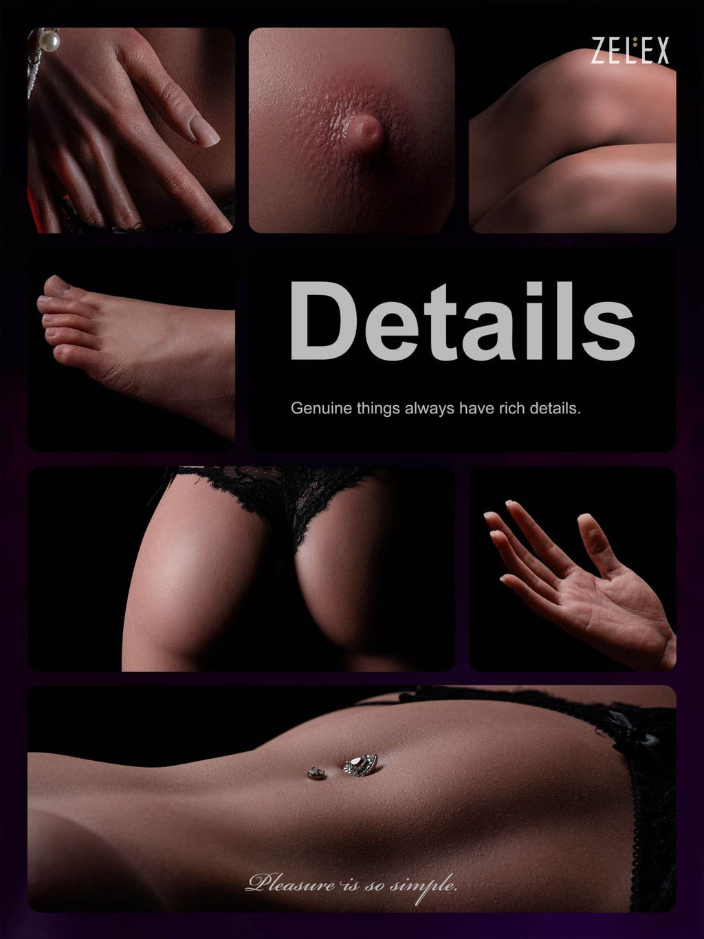 Amanda Premium Silicone Head (Movable Jaw) + SLE Body Sex Doll - ZELEX® [USA STOCK] - SEX LOVE DOLLS