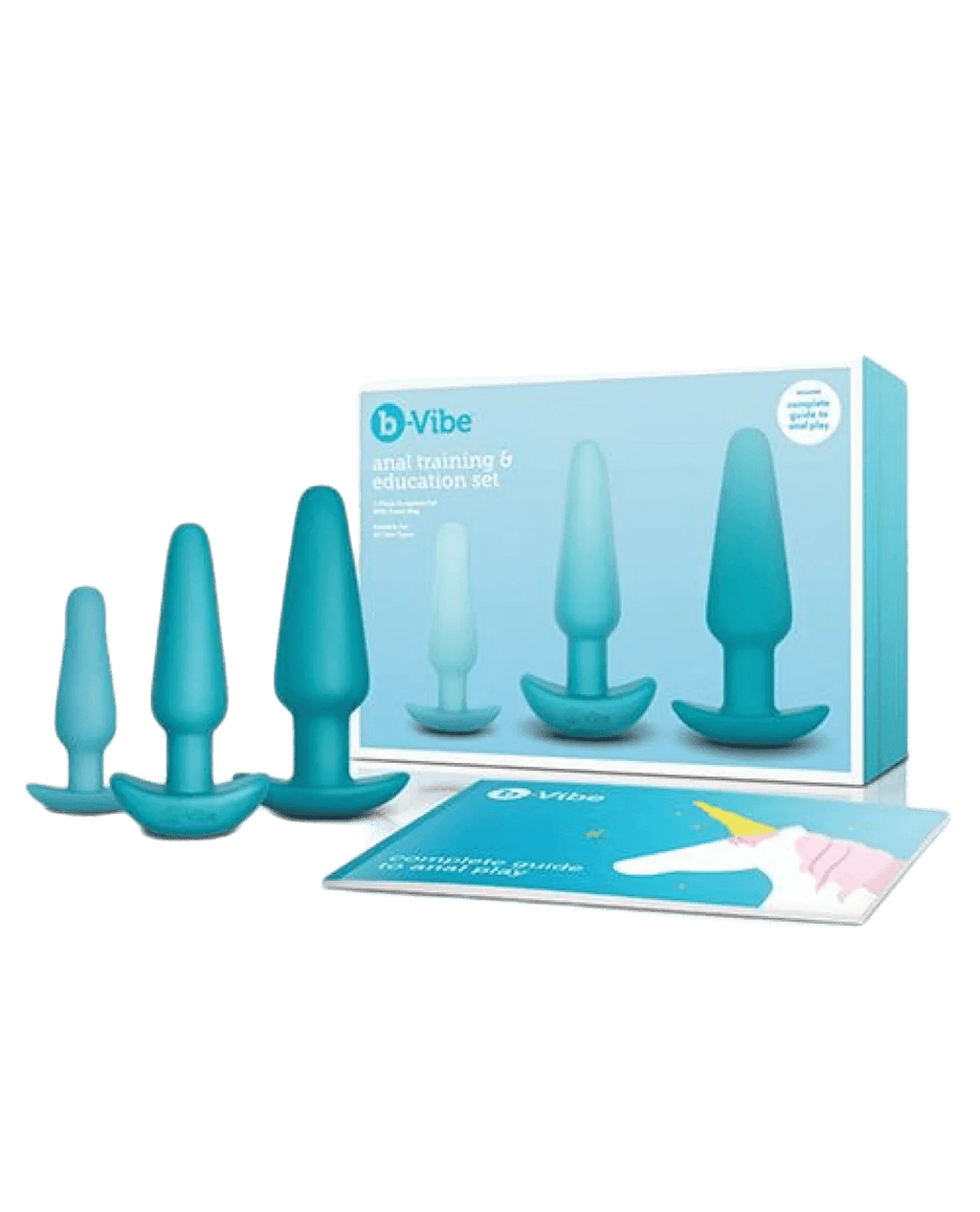 B-vibe Anal Education Set - Teal - SEX LOVE DOLLS