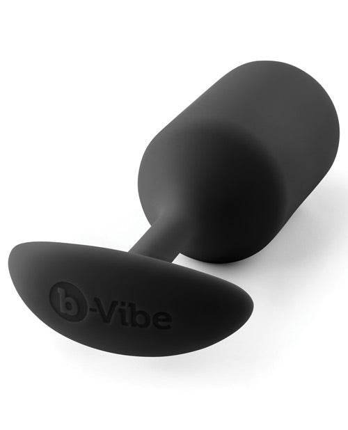 B-vibe Weighted Snug Plug 3 - 180 G - SEX LOVE DOLLS