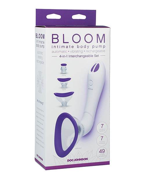 Bloom Intimate Body Automatic Vibrating Rechargeable Pump - SEX LOVE DOLLS