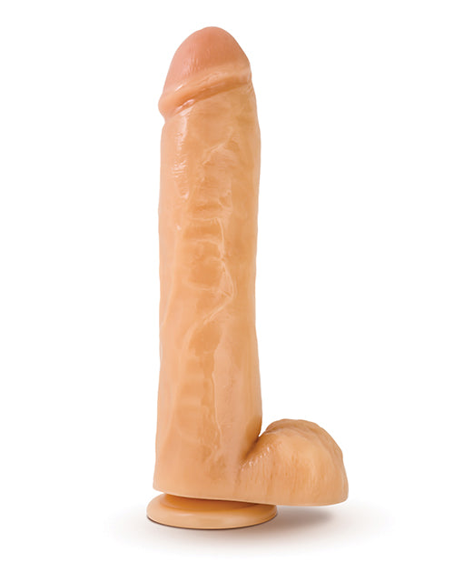 Blush Hung Rider Hammer 10" Dildo mit Saugnapf - Hautfarben