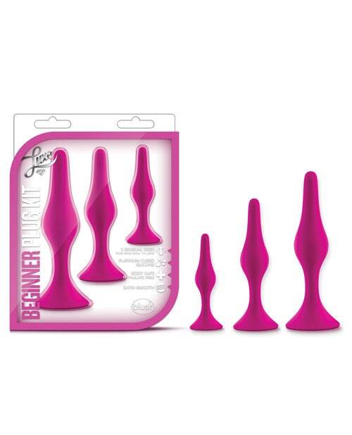Blush Luxe Beginner Plug Kit - SEX LOVE DOLLS