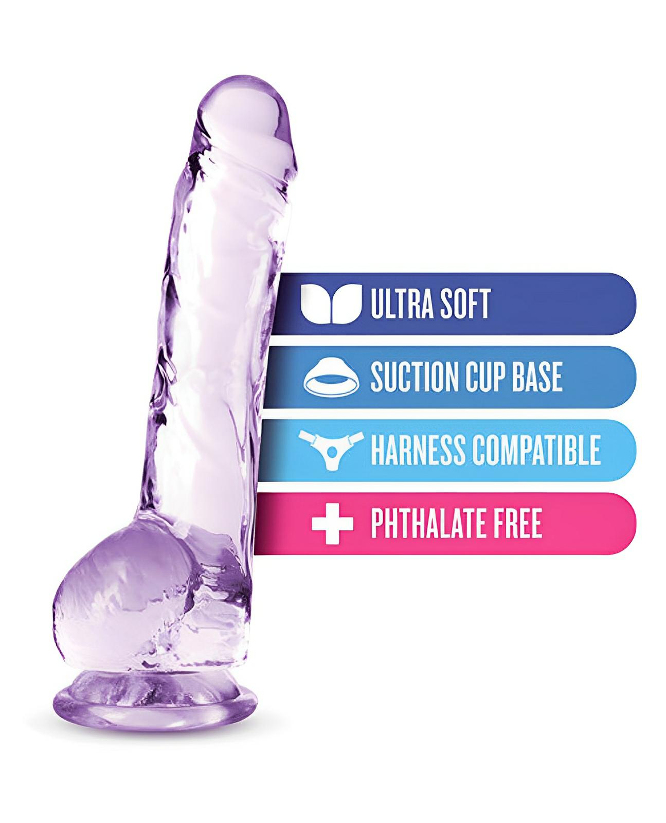 Blush Naturally Yours 6" Crystalline Dildo