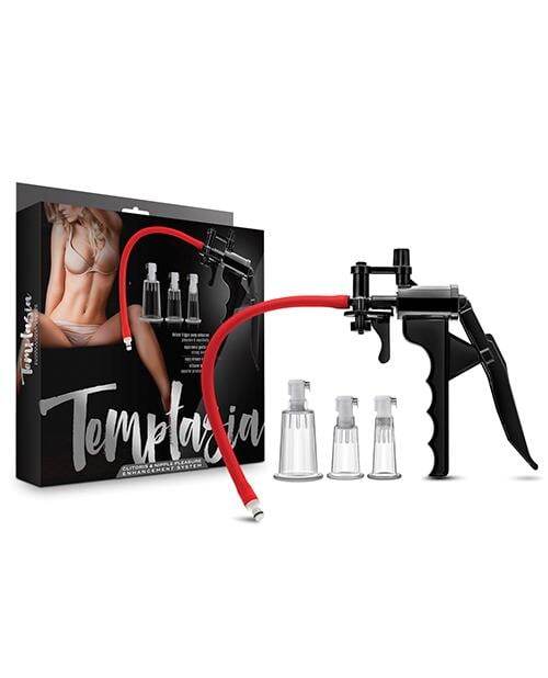 Blush Temptasia Clitoris & Nipple Pleasure Enhancement Pump System - SEX LOVE DOLLS