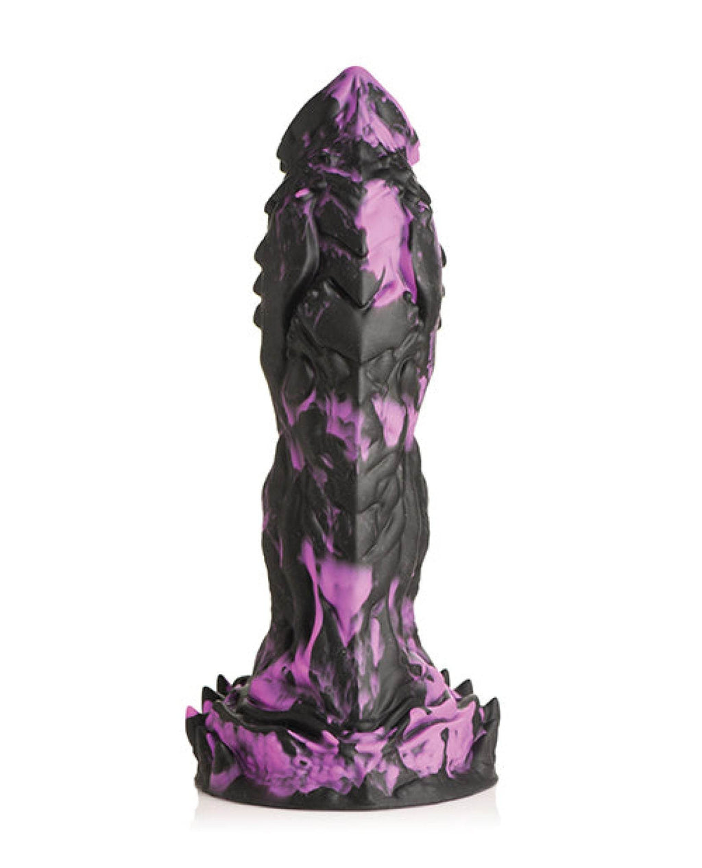 Creature Cocks Grim Silicone Dildo - Black/Purple - SEX LOVE DOLLS