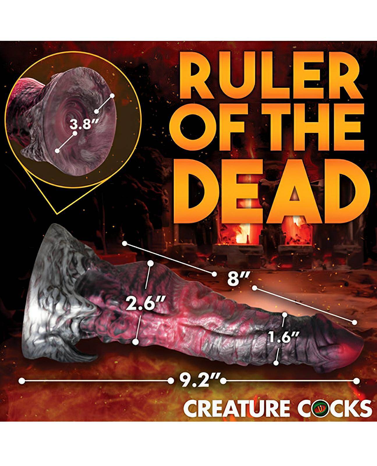 Creature Cocks Hades Silicone Dildo - SEX LOVE DOLLS