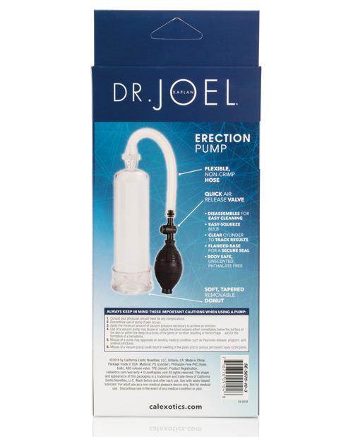 Dr Joel Kaplan Erection Pump - Clear - SEX LOVE DOLLS