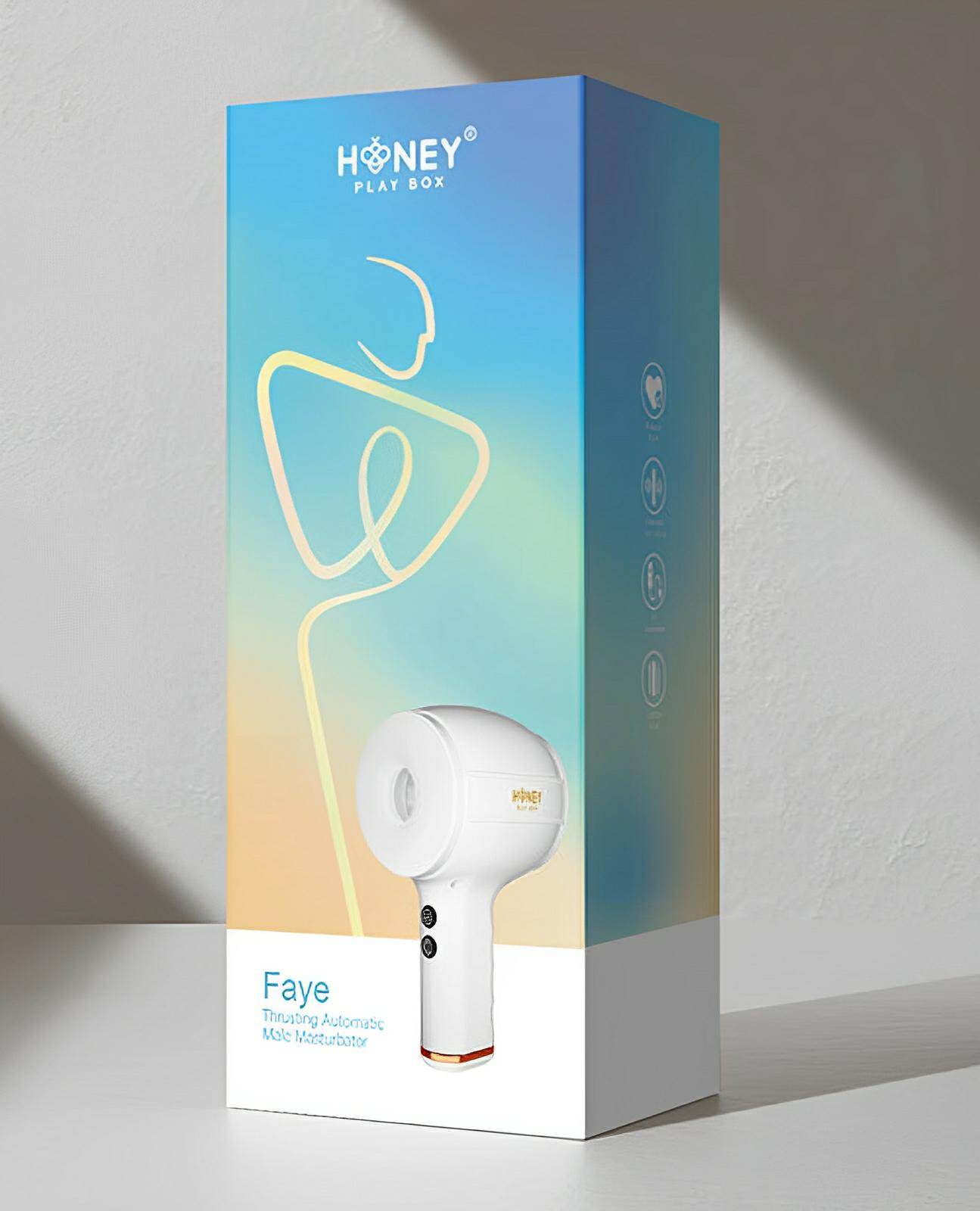 Faye Open-ended Thrusting Masturbator Penis Stimulator - SEX LOVE DOLLS