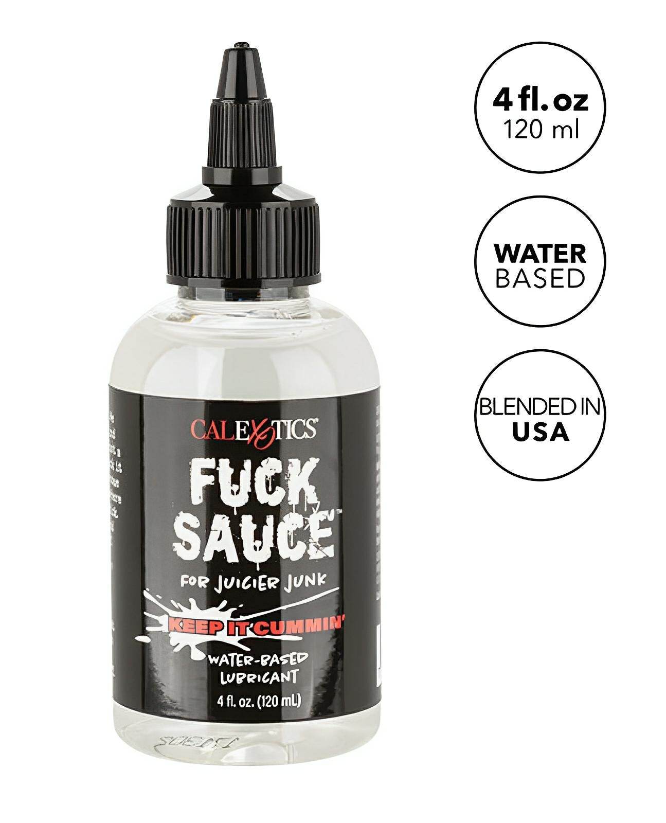 Fuck Sauce Water Based Lubricant - 4 Oz - SEX LOVE DOLLS