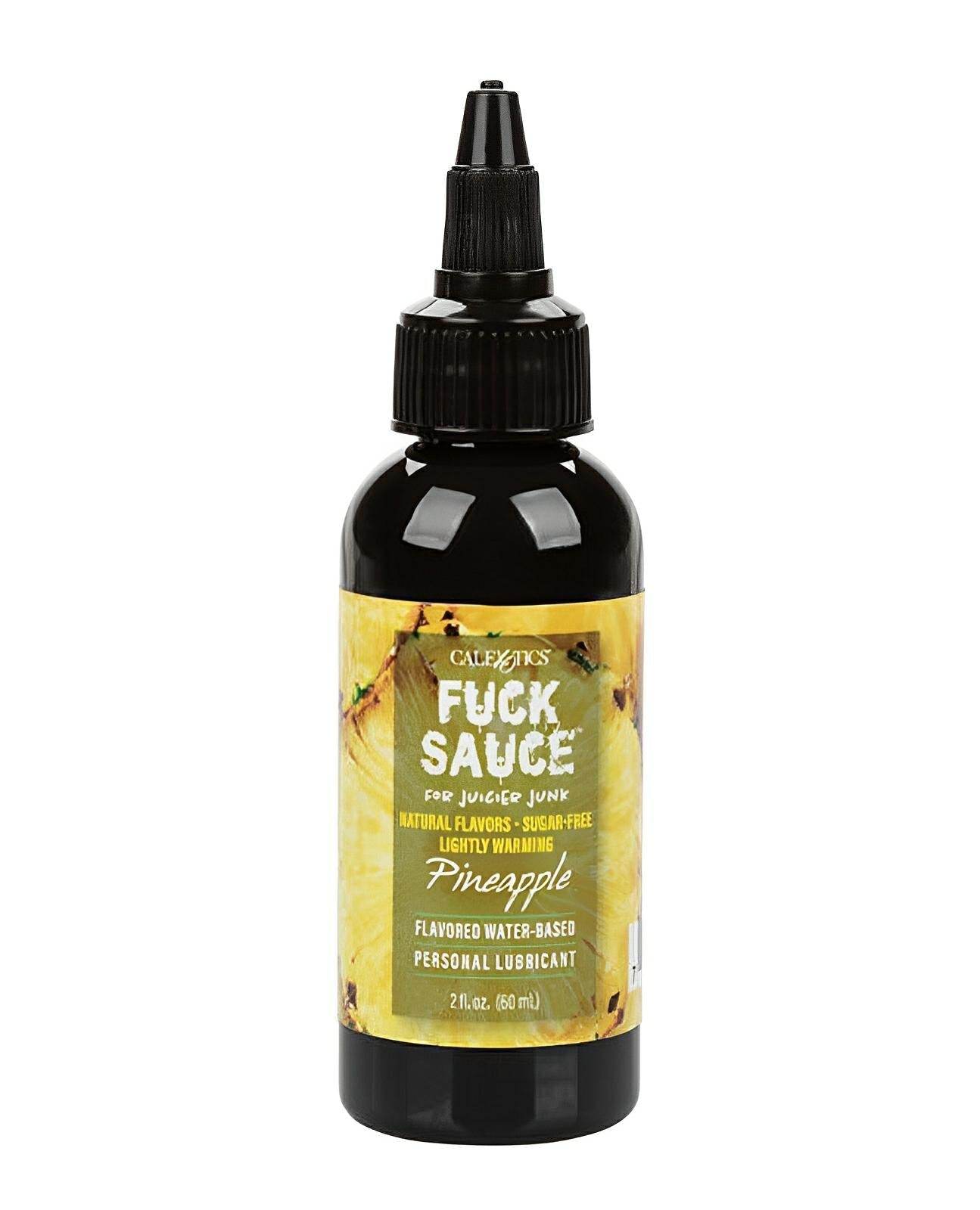 Fuck Sauce Water Based Personal Lubricant - 2 Oz Pineapple - SEX LOVE DOLLS