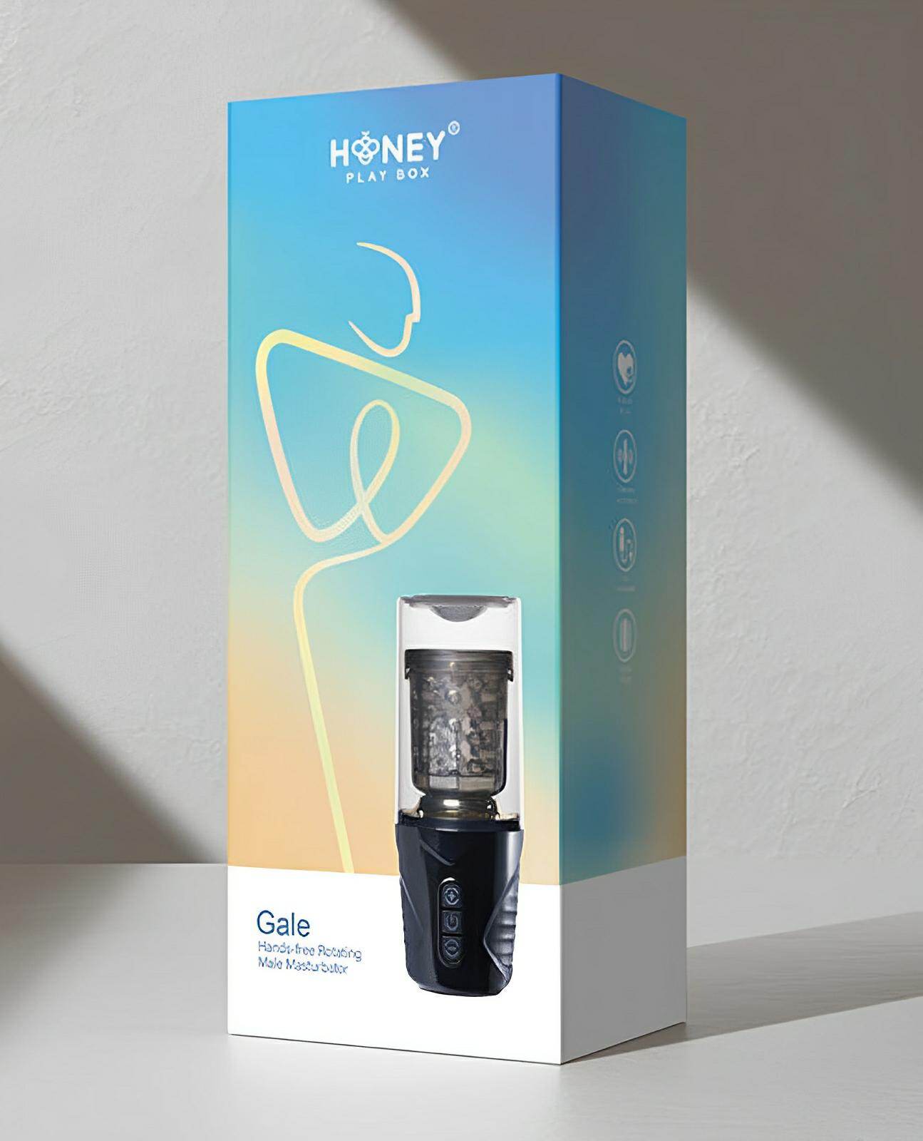 Gale Rotating Male Masturbator Hands-free Auto Blow Job - SEX LOVE DOLLS