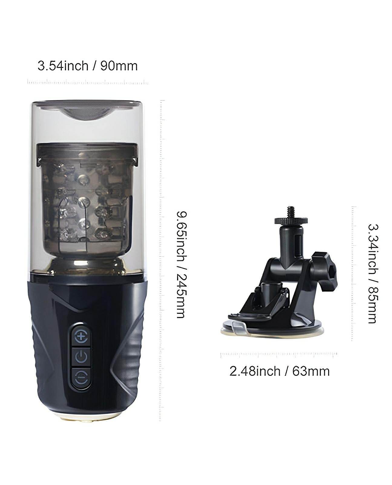 Gale Rotating Male Masturbator Hands-free Auto Blow Job - SEX LOVE DOLLS