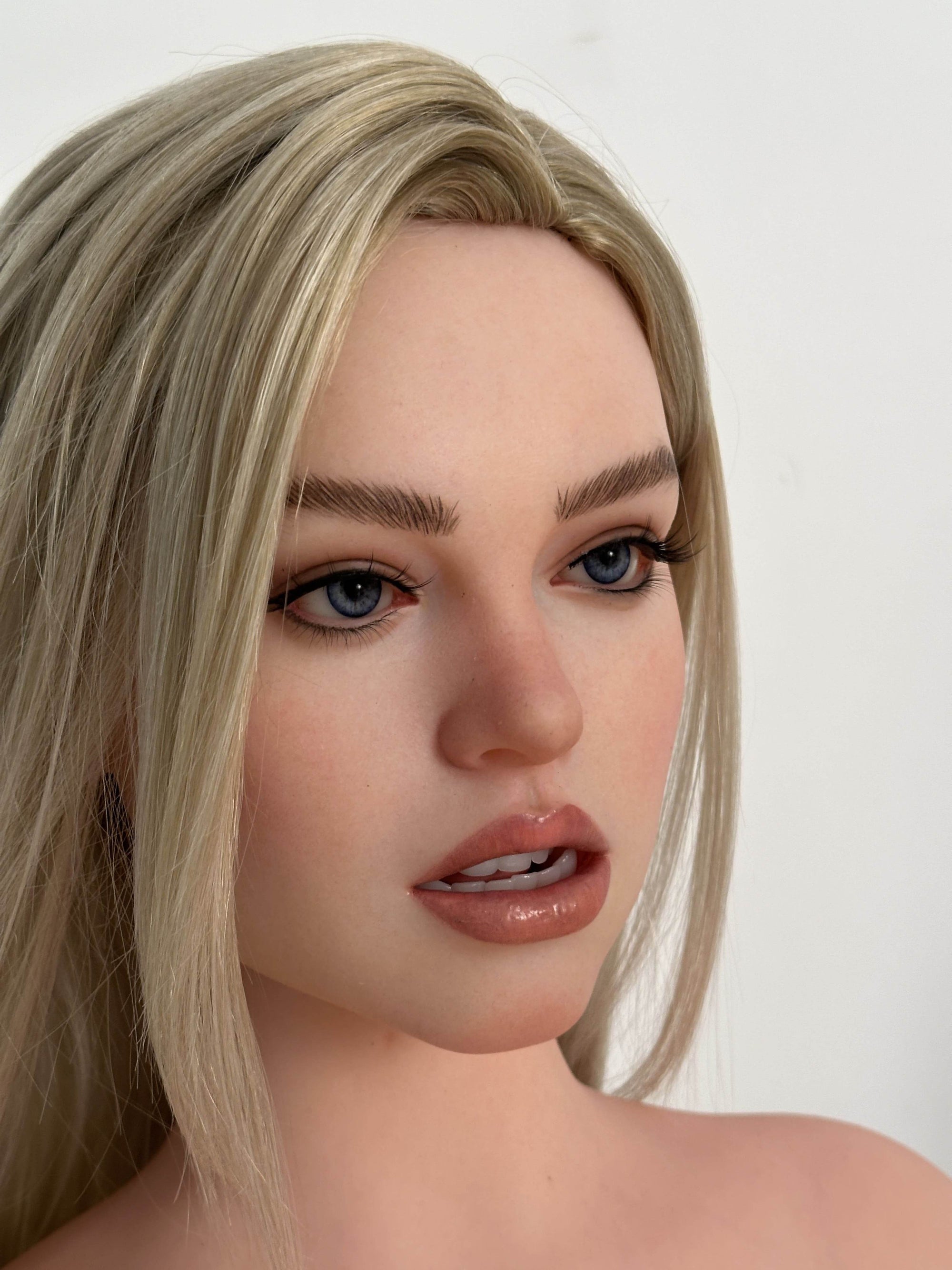 Jasmine Premium Silicone Head (Movable Jaw) + SLE Body Sex Doll - ZELEX® [USA STOCK] - SEX LOVE DOLLS