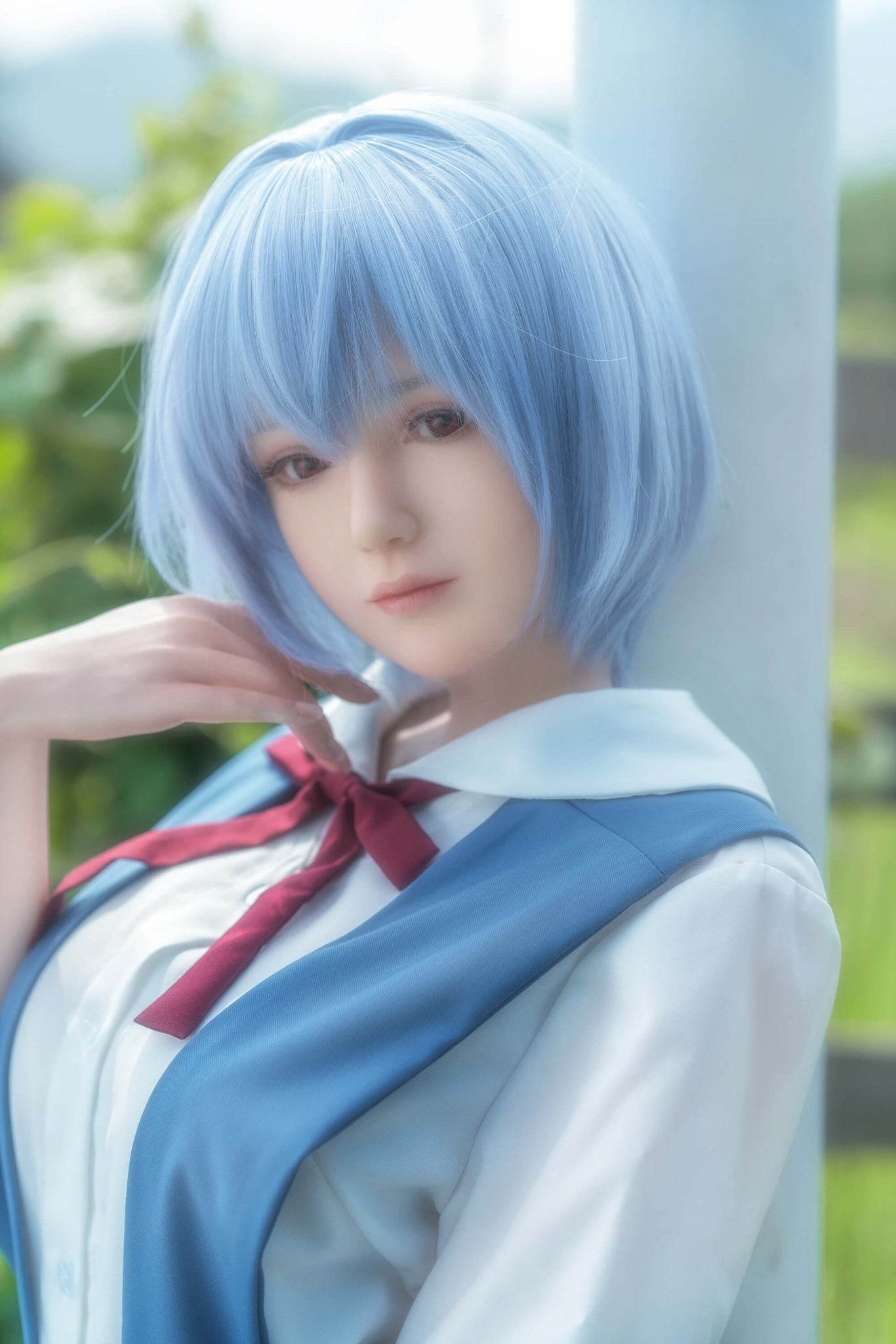 Rei Ayanami Anime Silicone Sex Doll - Game Lady Doll - SEX LOVE DOLLS