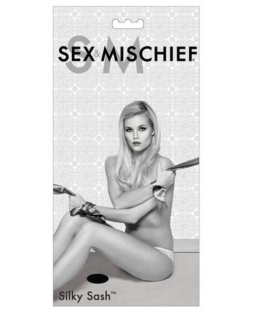 Sex & Mischief Silky Sash Restraints - SEX LOVE DOLLS