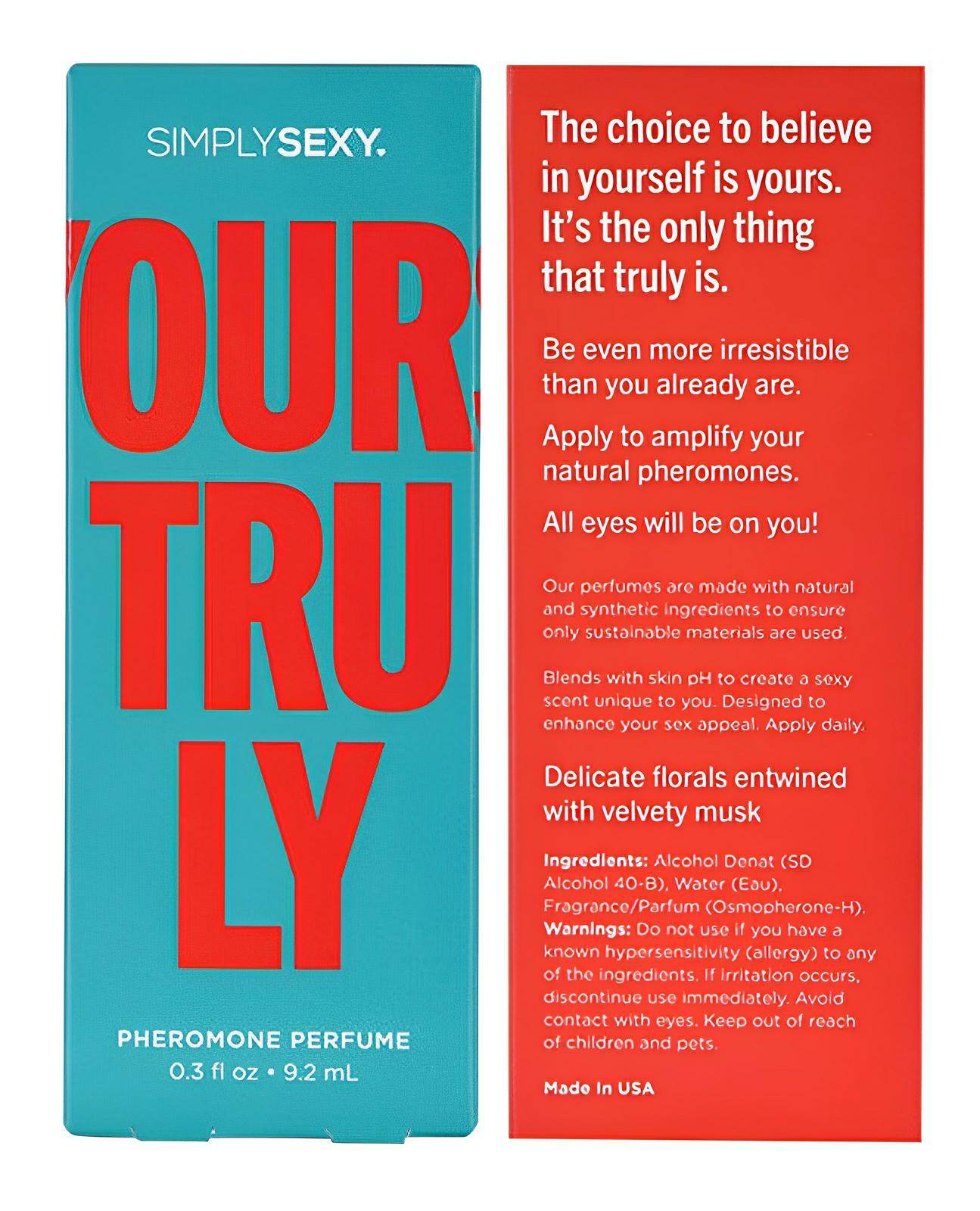 Simply Sexy Pheromone Perfume - .3 Oz - SEX LOVE DOLLS