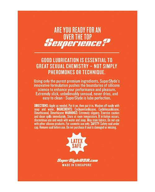 SuperSlyde Silicone Lubricant - 13.56 oz - SEX LOVE DOLLS