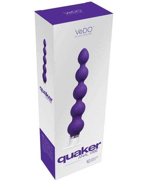 Vedo Quaker Anal Vibe - SEX LOVE DOLLS