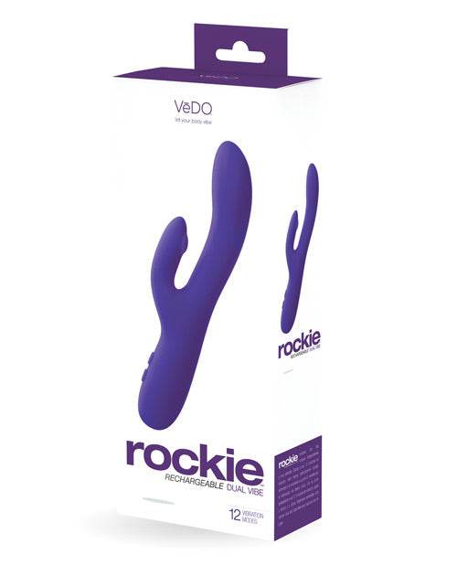 Vedo Rockie Rechargeable Dual Vibe - SEX LOVE DOLLS